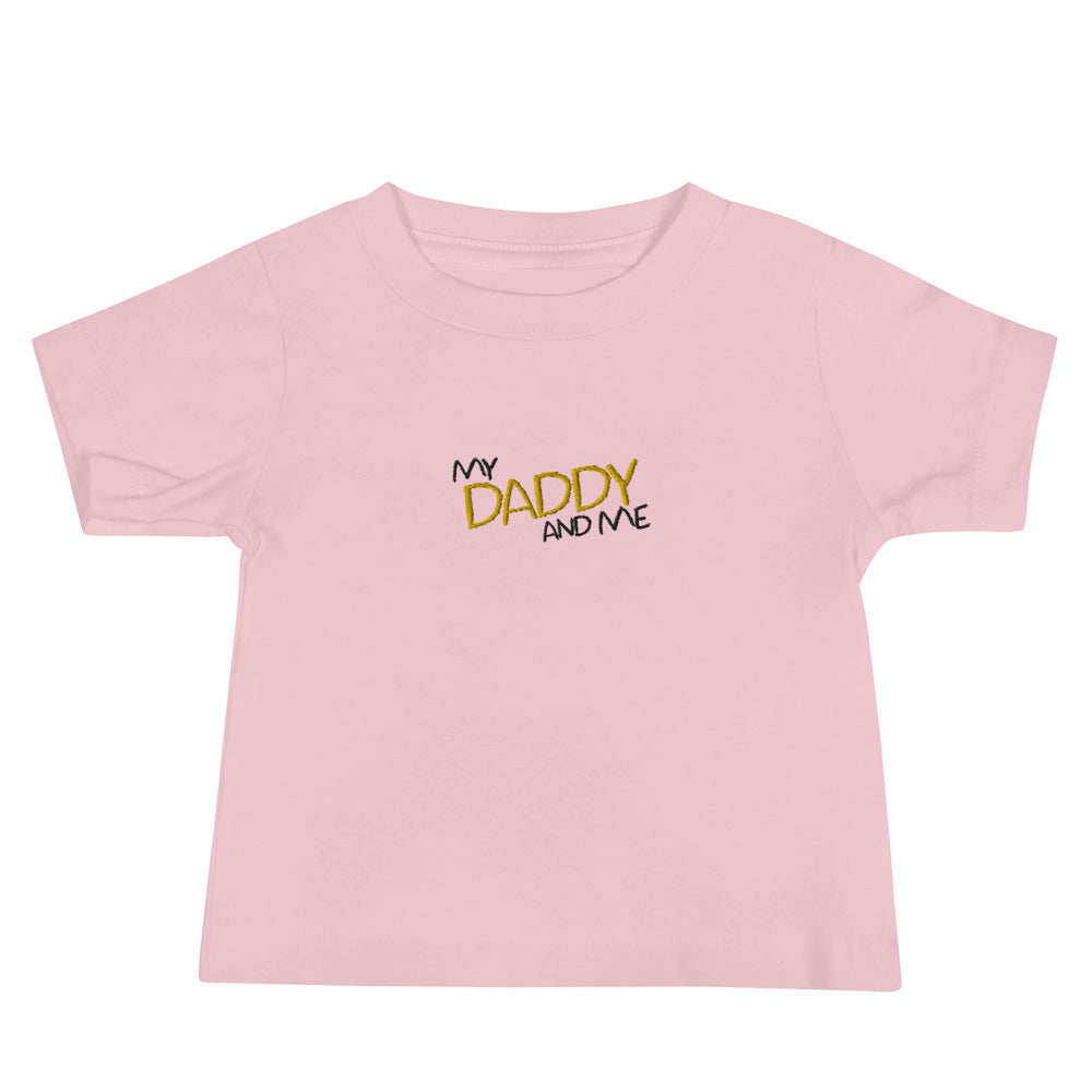 My Daddy and Me Baby Jersey Short Sleeve Tee